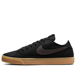 Кроссовки Court Legacy Canvas Nike, черный cw6539-004 | black/brown