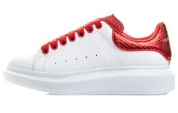 Кроссовки Alexander McQueen белый/красный 552064whtq89093