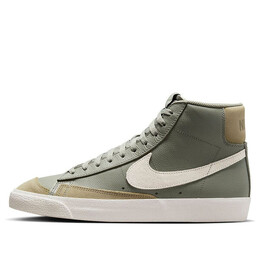 Кроссовки blazer mid '77 premium 'dark stucco' Nike, зеленый fz1671-001 | olive green/multi-color