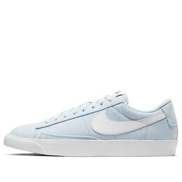 Кроссовки blazer low light blue Nike, синий ci1169-400 | blue/white
