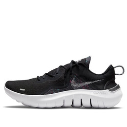 Кроссовки flex run 2021 Nike, черный cw3408-002 | black/white