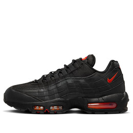 Кроссовки air max 95 'black red orange' Nike, черный fz4626-002 | black/university red/safety orange