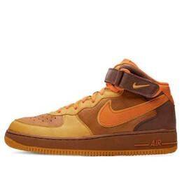 Кроссовки air force 1 mid premium qk 'thanksgiving' Nike, мультиколор 315581-281 | hazelnut/orange blaze-chutney