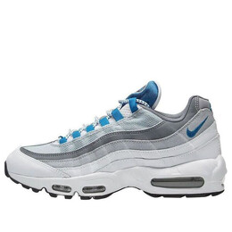 Кроссовки air max 95 essential 'white industrial blue' Nike, белый 749766-102 | white/blue