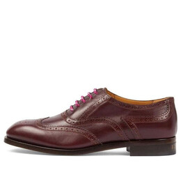 Кроссовки lace up shoe 'burgundy' Gucci, бургундия 723694-1w600-6039 | burgundy