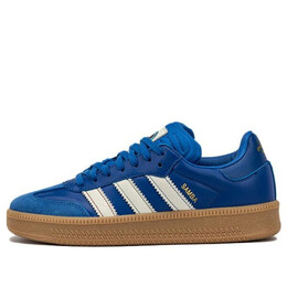 Кроссовки samba xlg 'blue white gum' Adidas, синий ji0865 | blue/cloud white/gum