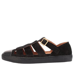 Кроссовки all star coupe gurkha-sandal suede ox 'black' Converse, черный 38000890 | black