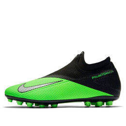 Кроссовки phantom vision 2 academy df ag Nike, черный cd4155-306 | black/green
