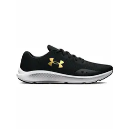 Кроссовки Under Armour Charged Pursuit 5, полнота F, размер 7 US, черный/желтый 102602018434