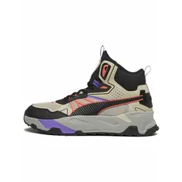 Кроссовки Puma Trinity Mid Hybrid, полнота F, размер 5 UK, бежевый 4548322387