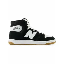 Кеды New Balance 480, полнота F, размер 6 US, белый/черный 103783728065