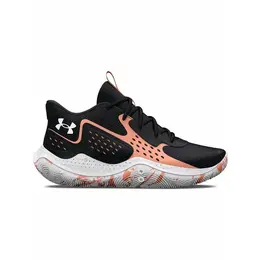 Кроссовки Under Armour Jet '23, полнота F, размер 10/11,5, черный/розовый 103783681639