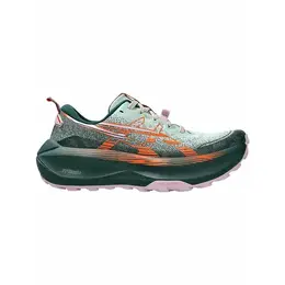 Кроссовки Asics TRABUCO MAX 4 W, полнота F, размер 7,5 US, зеленый/оранжевый 4343820372