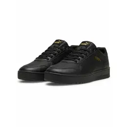 Кеды Puma Court Classic, размер 7,5 UK, черный/желтый 103289340045