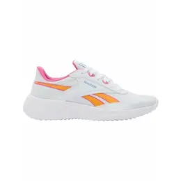 Кроссовки Reebok Lite 4 W, полнота F, размер 6 US, белый/розовый/оранжевый 103707323510