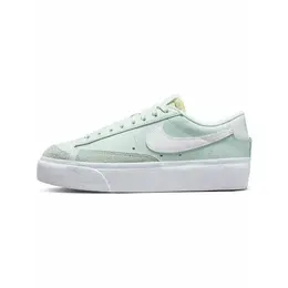 Кроссовки Nike Blazer Low Platform, полнота F, размер 7 US, зеленый 103768814293