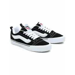 Кроссовки Vans Knu Skool, полнота F, размер 9 US, черный, белый 4383674832