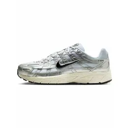 Кроссовки Nike P-6000, полнота F, размер 8,5 US, белый/серый 4482459732