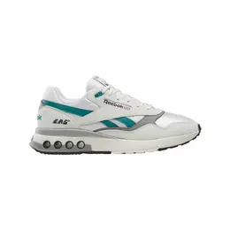Кроссовки Reebok ERS World, полнота F, размер 9,5 US, серый/белый/зеленый 4297593692