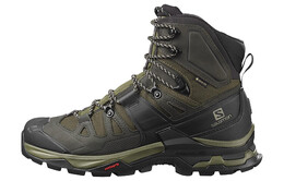 X Ultra 3 Кроссовки мужские высокие черные/зеленые Salomon 412925