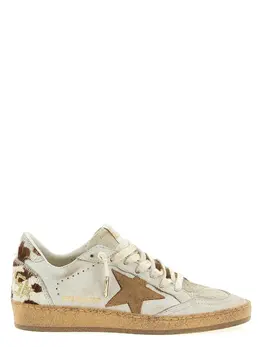Golden Goose-Ball Star Sneakers Marrone-Donna 52376750784852