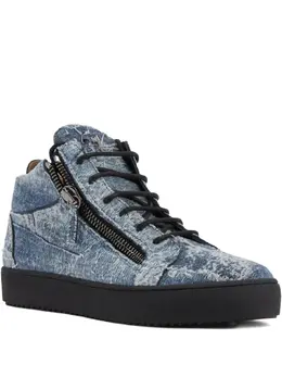 Giuseppe Zanotti Kriss zip-fastening high-top sneakers 30944879