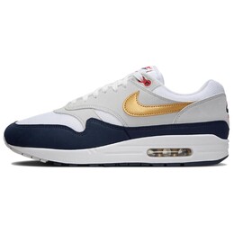 Кроссовки Nike Air Max 1 Olympic, белый/синий hm9604-400 | white/blue