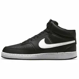 Кеды Nike Court Vision Mid Next Nature, полнота F, размер 6 US, Black/Black/White 102705787012