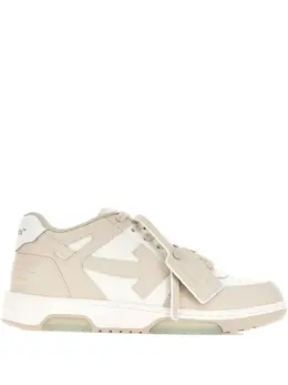 Кроссовки Out Of Office с кожаными вставками Off-White, нейтральный 31781205 | нейтральные цвета