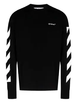 Off-White Diagonal Helvetica Skate Long-Sleeve T-Shirt 22801834
