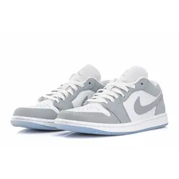 Кроссовки Nike Air Jordan 1 Low, размер 37,5, wolf grey 4354796391