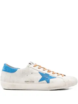 Golden Goose crocodile-effect star low-top sneakers 31666745
