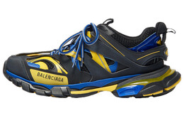 Мужские кроссовки Balenciaga Track 1.0, черный/желтый/синий 542023w1gc11080