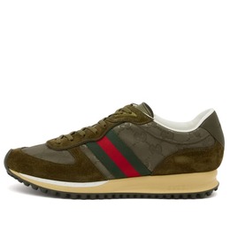 Кроссовки Нора Gucci, зеленый 832461-aaew3-3041 | green