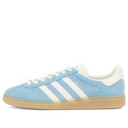 Кроссовки Muenchen w Adidas, мультиколор js3991 | blue, off white & silver metallic