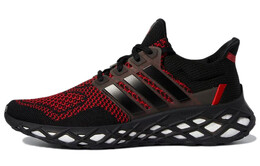 Кроссовки Adidas Ultra Boost Web DNA Core Black Vivid Red gy8091