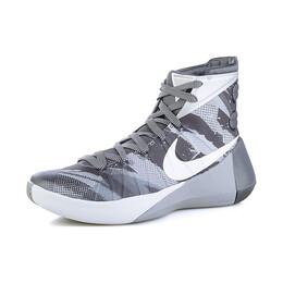 Баскетбольные кроссовки Hyperdunk 2015 мужские с высоким верхом Wolf Grey Nike 749567-010 | wolf gray
