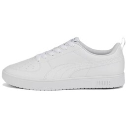 Скейтборд-кеды Ricky унисекс с низким верхом белого цвета Puma, белый 387607-01 | white