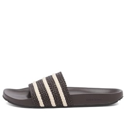 Кроссовки X wales bonner adilette Adidas, мультиколор jr0229 | dark brown, white & night brown