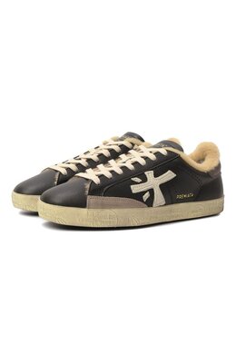 Кожаные кеды Steven-D Premiata stevend/var 7603m