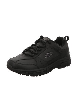Кроссовки на шнуровке кожаные мужские Skechers, цвет Bbk 0193642308396 | bbk