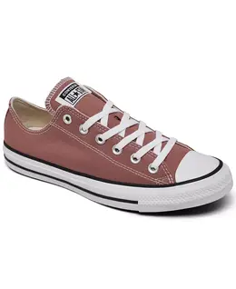 Женские повседневные кеды Chuck Taylor All Star Ox от Finish Line Converse, розовый 21872891 | light saddle