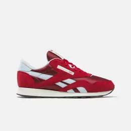 Кроссовки Reebok CL Nylon, размер 11,5 US, бордовый/красный/голубой 4534588378