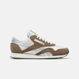 Кроссовки Reebok CL Nylon, размер 12 US, коричневый/серый/белый 4532115502