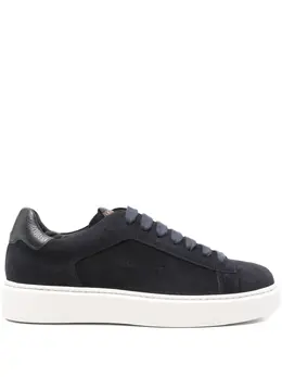 Doucal's Clay suede lace-up sneakers 31718765