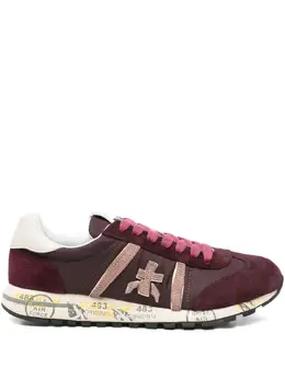 Premiata suede-panelled lace-up sneakers 31717120