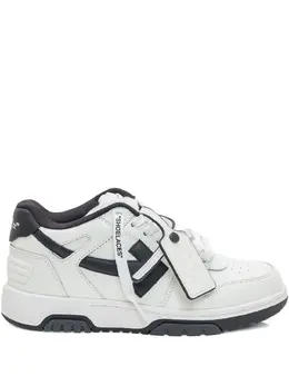 Кожаные кроссовки Out Of Office Off-White, белый 31755074 | белый