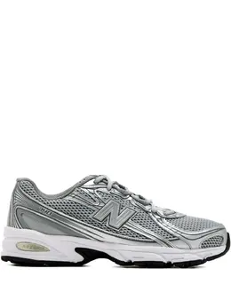 740 кроссовки на шнуровке New Balance, серый 31814879 | серый