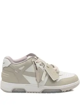 Off-White Out Of Office arrow-detail calfskin sneakers 31755079