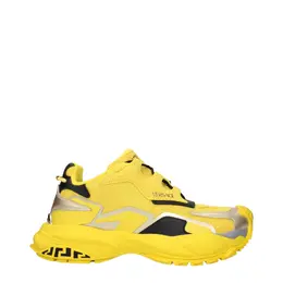 Versace Yellow Fabric Athletic Sneakers - EU39/US6 ve-15266258256137-eu39/us6